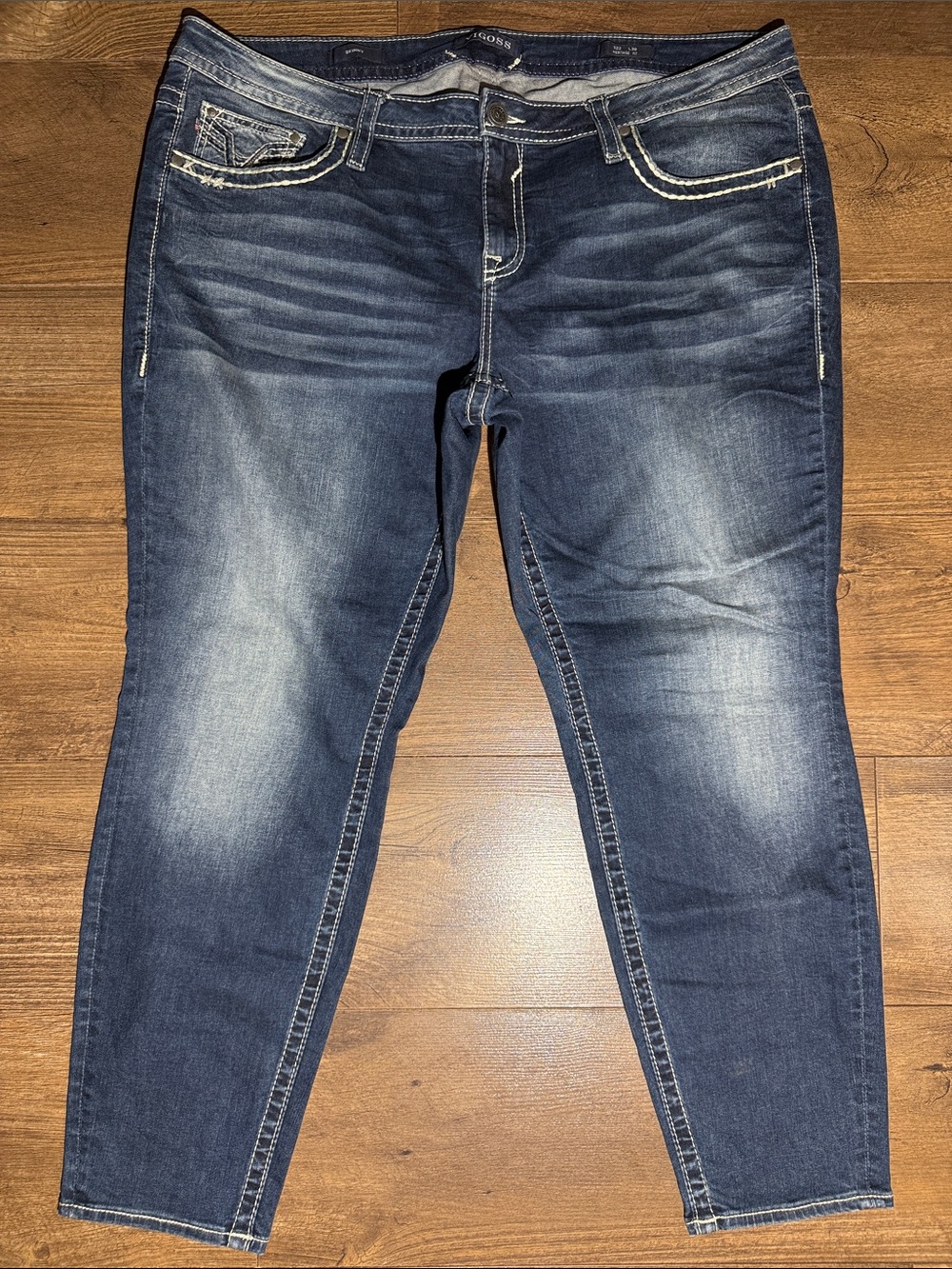 Vigoss Dark Wash Skinny Jeans - Size 22x30